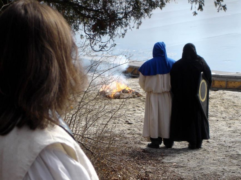 Watching Turin's Funeral Pyr